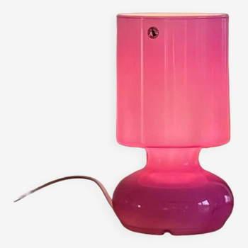 Lykta purple glass table lamp Ikea 80s vintage LAMP-7147