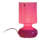 Lykta purple glass table lamp Ikea 80s vintage LAMP-7147