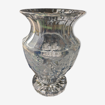 Vase en cristal de Pologne