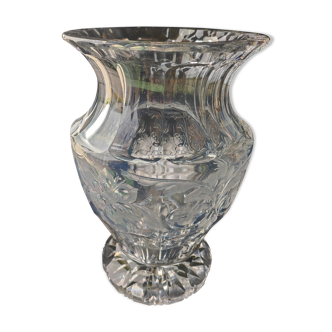 Vase en cristal de Pologne