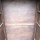 Old semi-glazed wardrobe