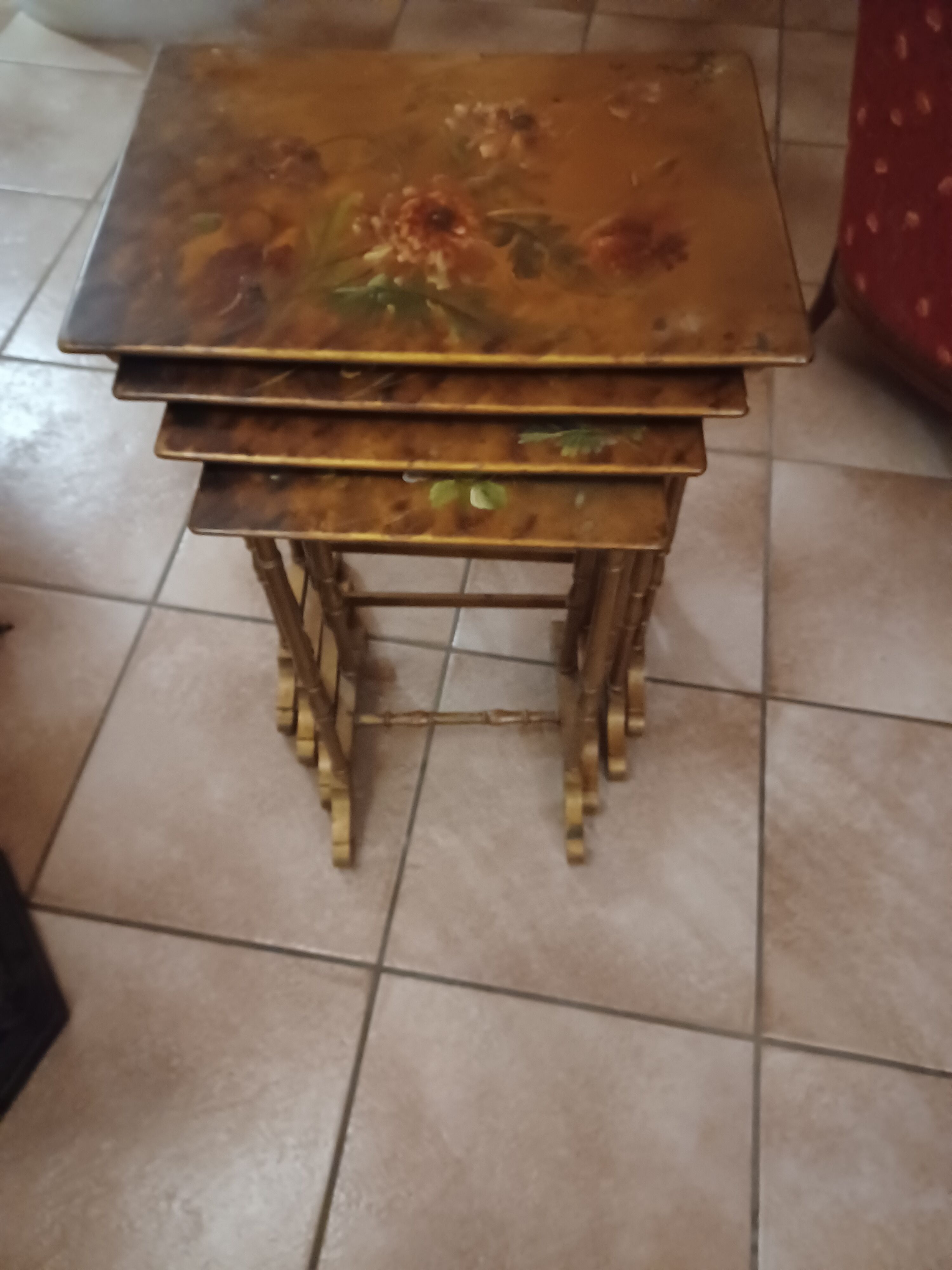 Nesting tables