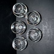 V&B Villeroy & Boch set of 5 crystal balloon glasses for cognac and brandy