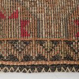 Rug For Hallway Red & Brown Kilim Runner Rug, 92x280Cm