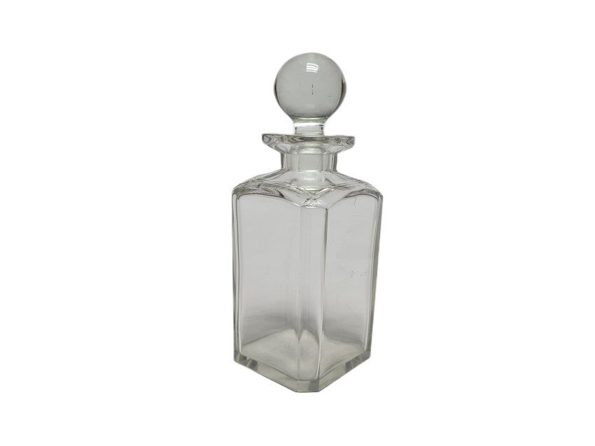 Art Deco crystal carafe, Germany, 1900s