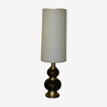 Lampe vintage avec abat-jour