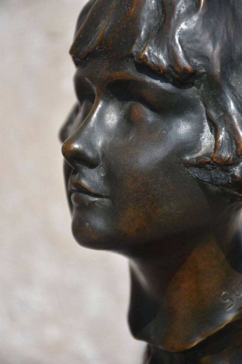 Suzy De Grauw, Tête de fille (1918)