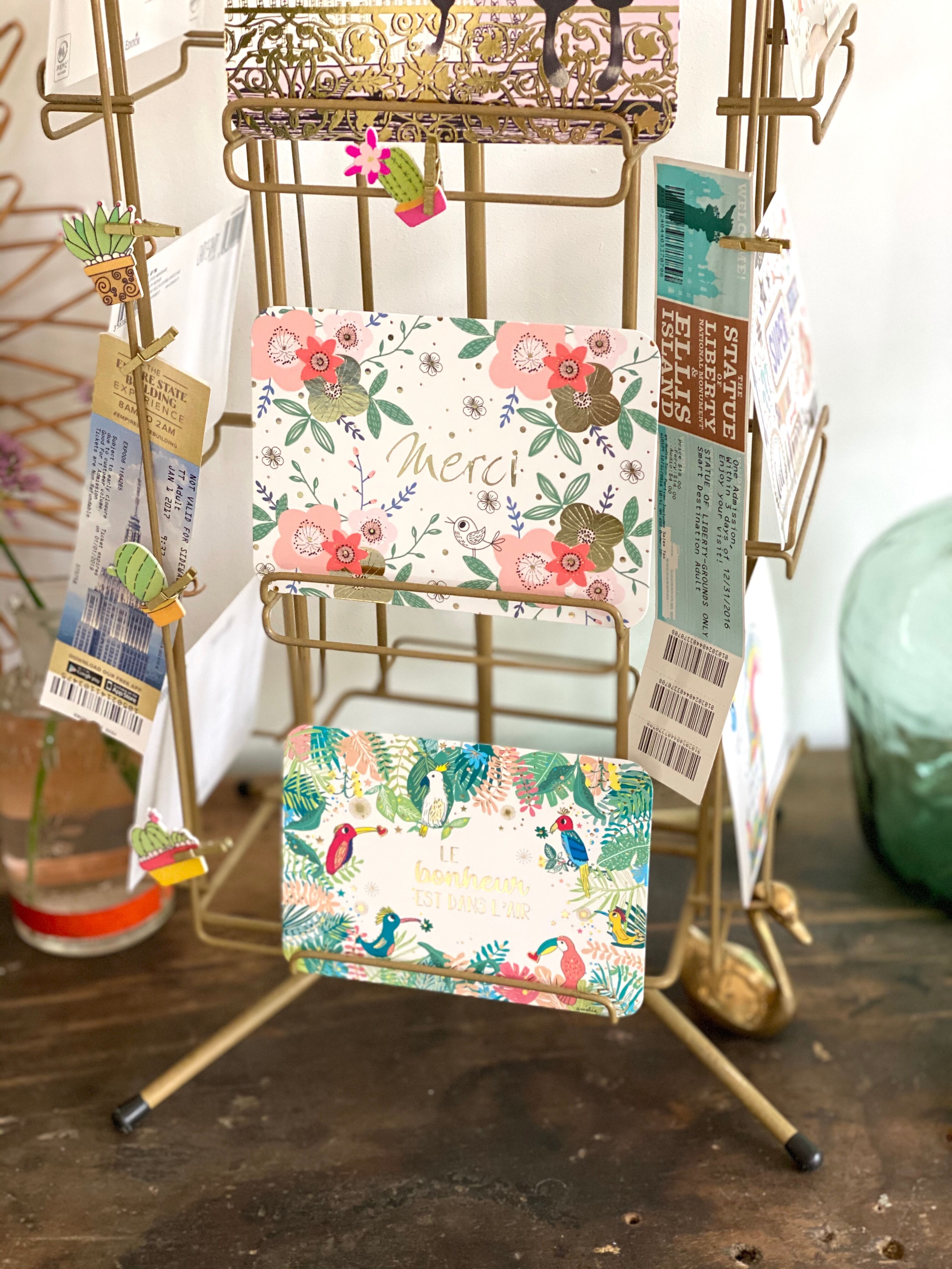Adysy turnstile vintage postcards