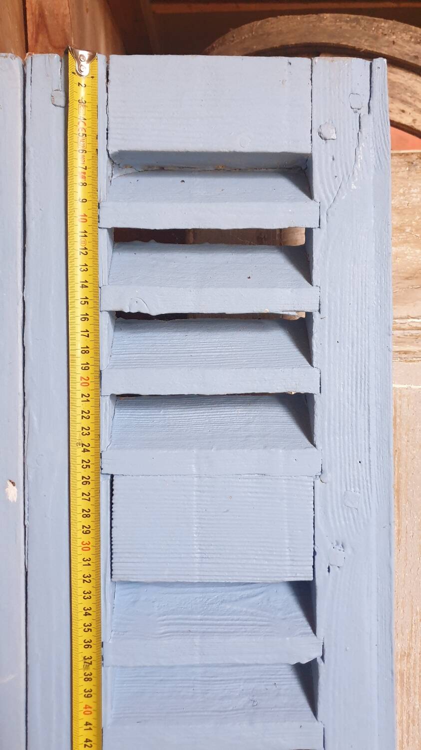 Set of Blue Shutters/Blinds - Late 19th Century