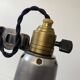 PAIR OF ANTIQUE INDUSTRIAL WALL LIGHTS "GRAS RAVEL" No. 304
