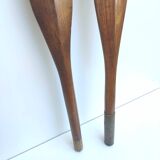 Wooden boat oar paddle