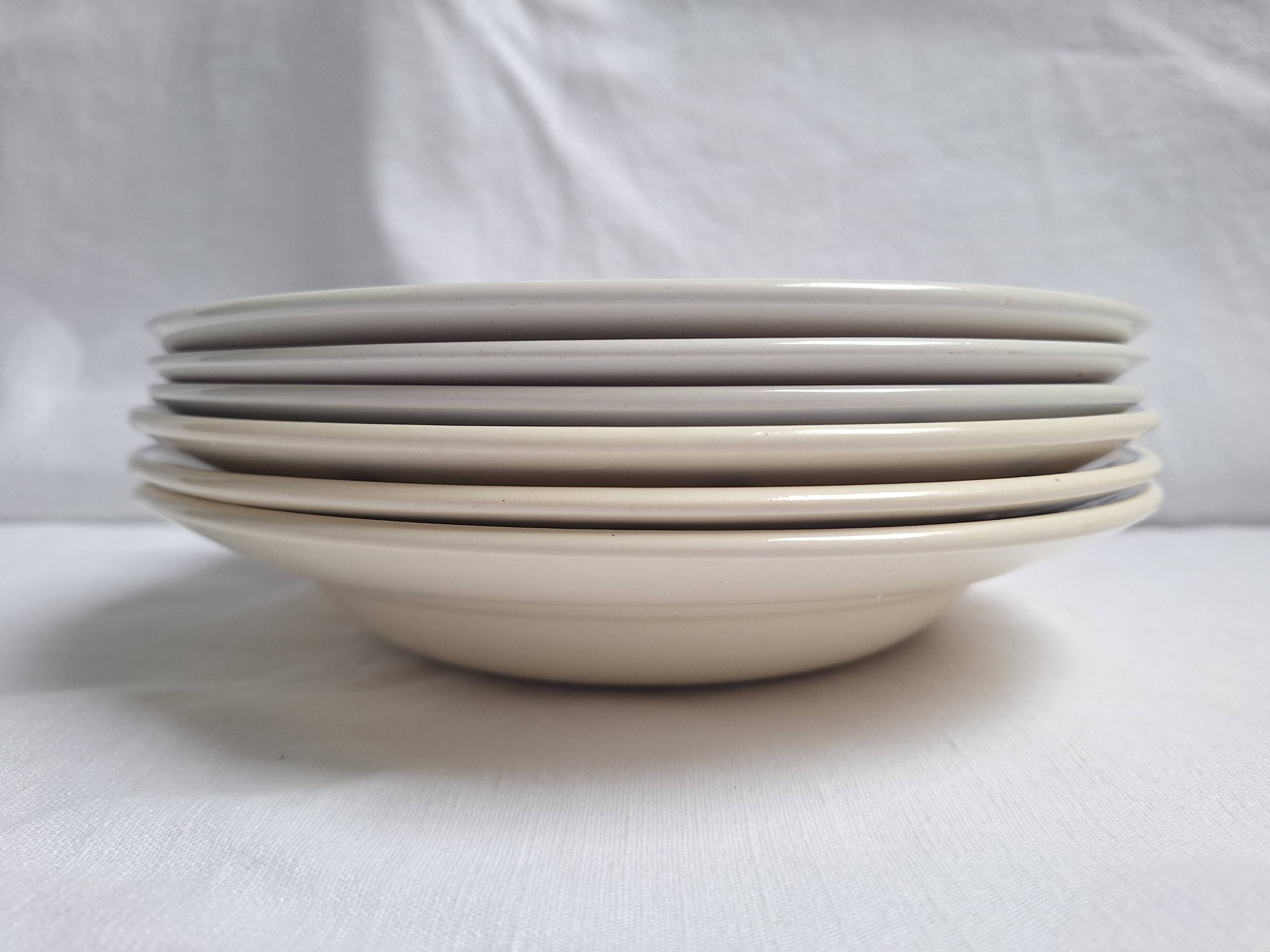 Lunéville soup plates 1910-1950