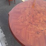 Marquetry dining table