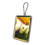 Simple barber mirror to put or hang vintage 50's