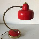 Vintage devil red disderot lamp 1950 28cm