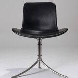 Set of 4 Pk9 chairs, Poul Kjaerholm, 1960s