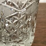 Set of 5 crystal whiskey glasses