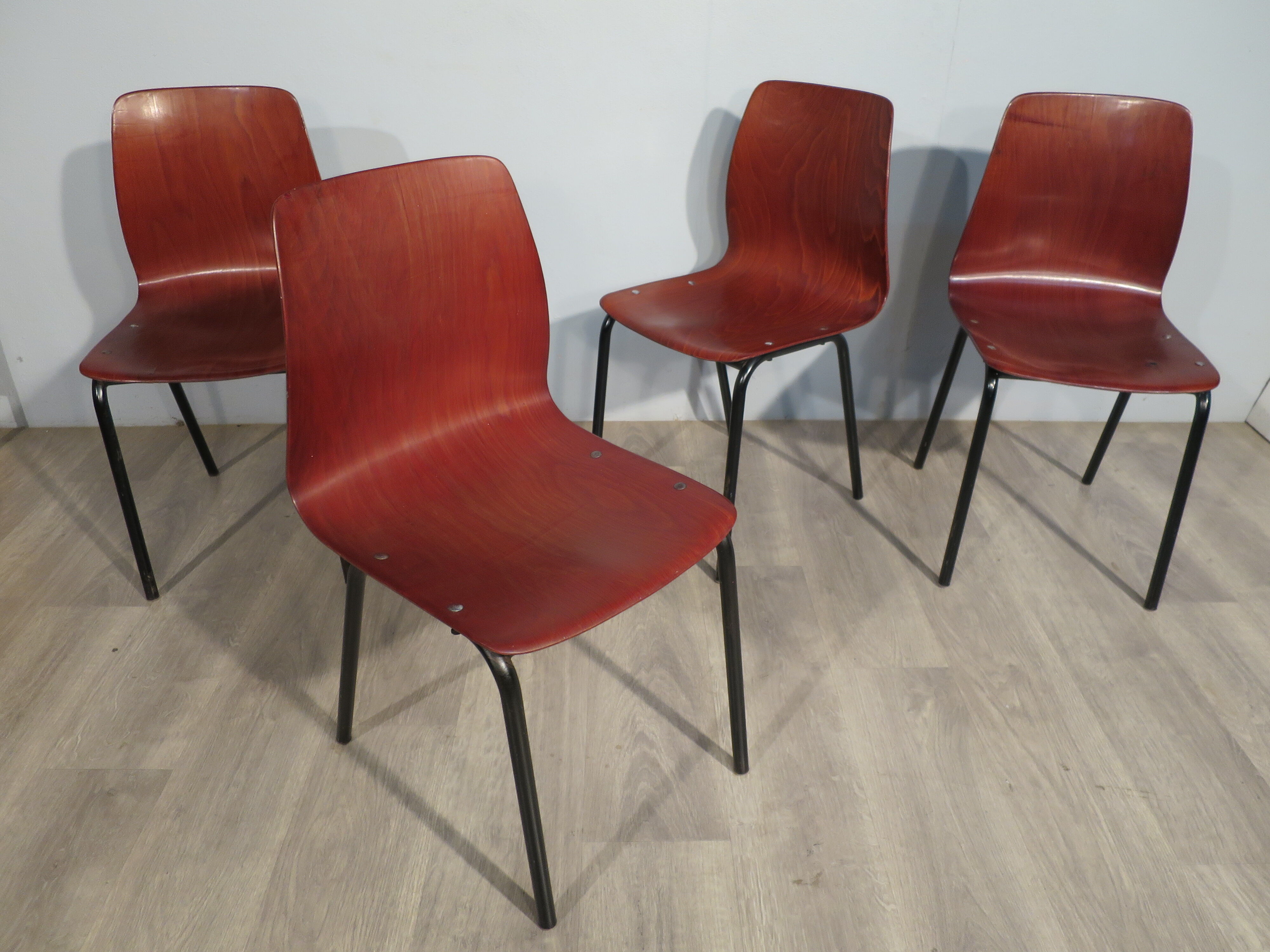 Set de 4 chaises Pagholz Made in West Germany