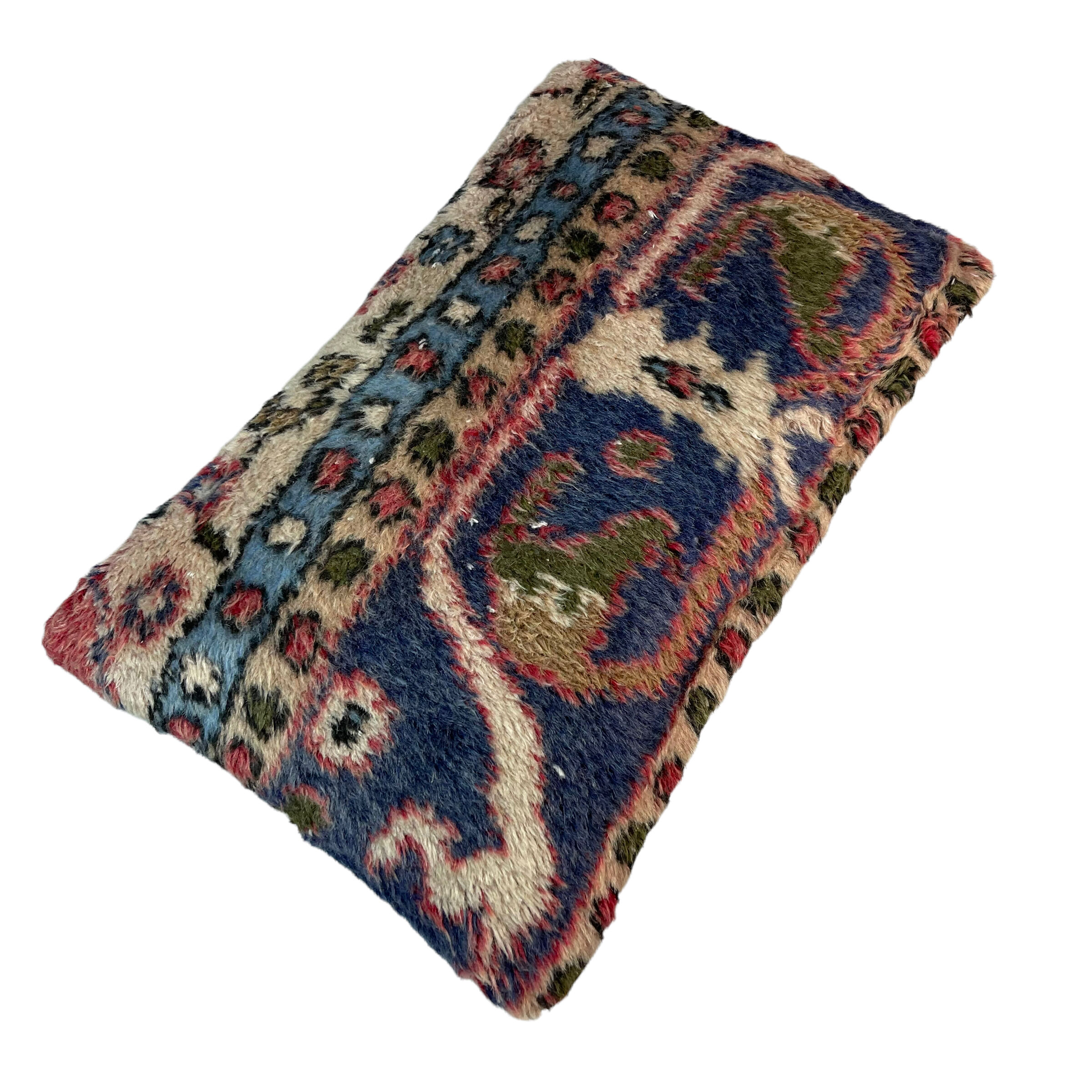 Vintage turkish handmade cushion cover, 30 x 50 cm