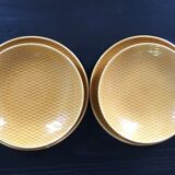 Lot of 4 honey plates