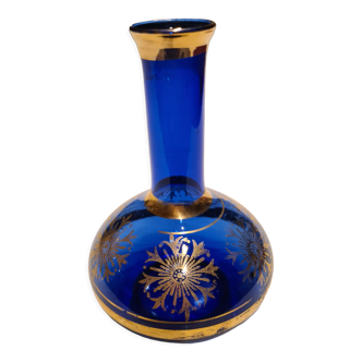 Blue decanter