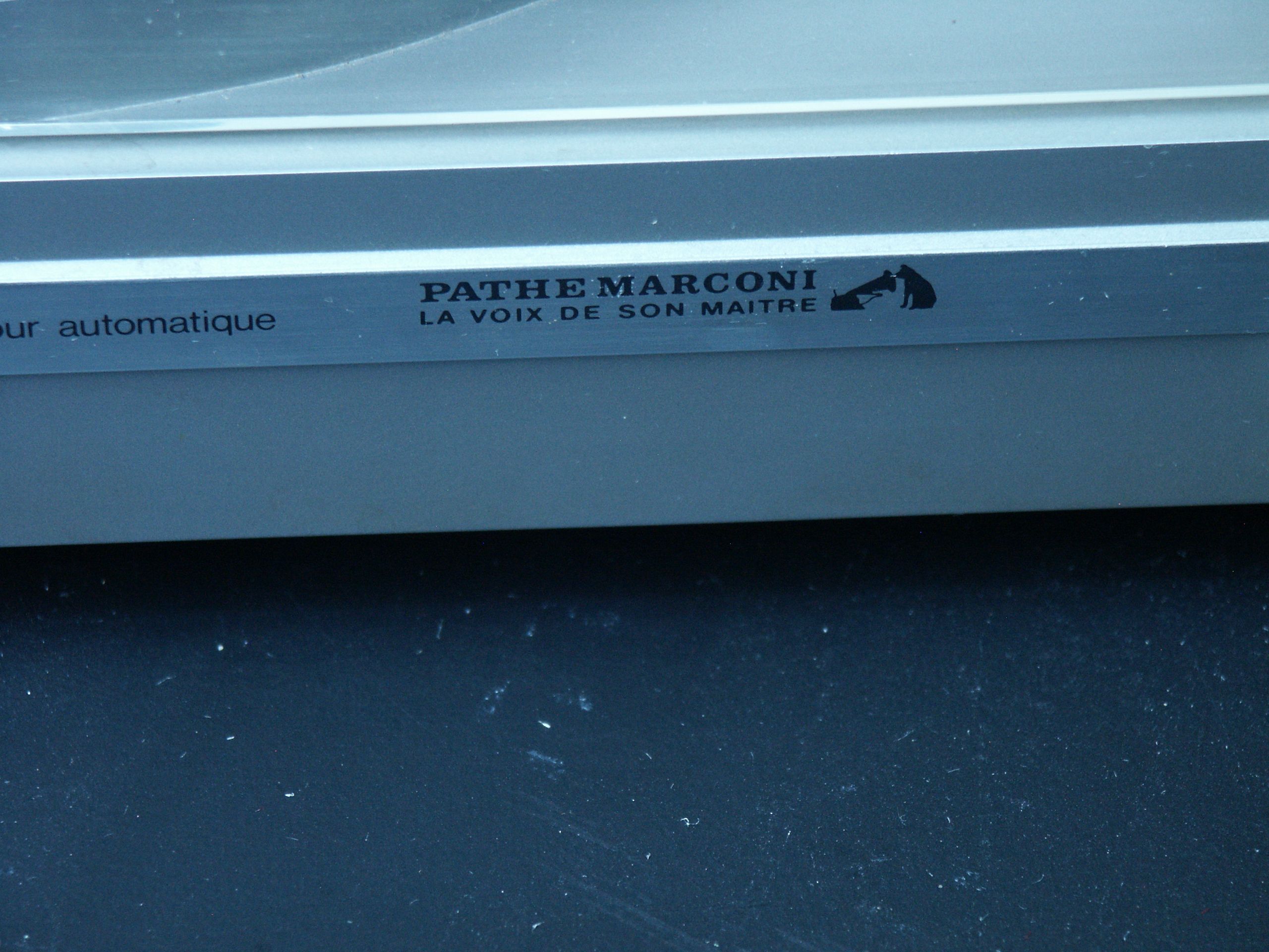 Turntable disc/Pathé Marconi 70/80