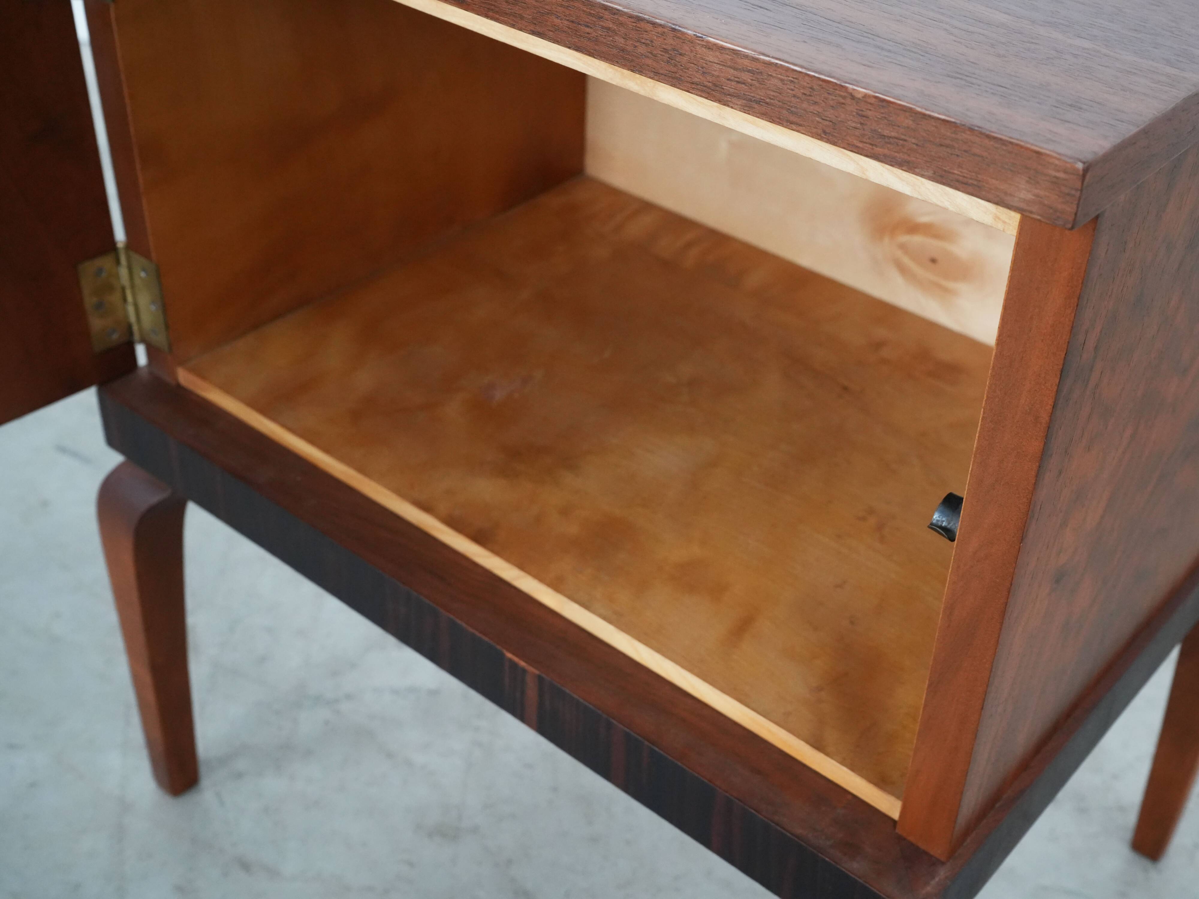 Walnut cabinet, Danish design, 1960s, production: Denmark