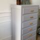 High chest of drawers
