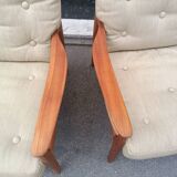 Pair of Scandinavian armchairs by Eugen Schmidt