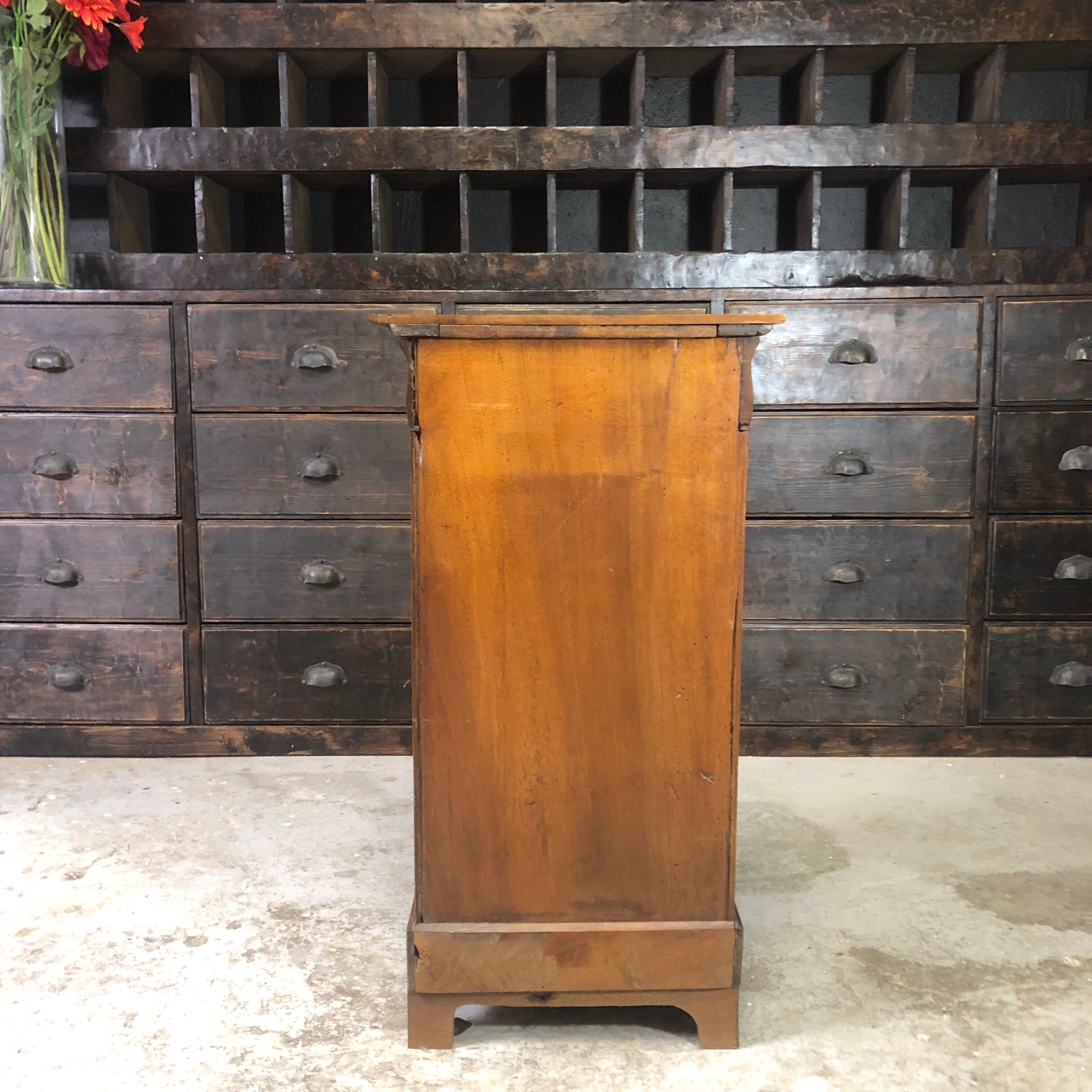 Louis Philippe wooden bedside table