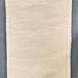 Vintage Chinese rug, beige and pink tones