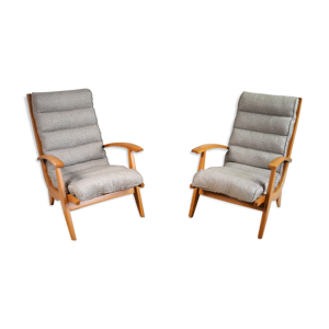Paire de fauteuils FS 123 Free-Span