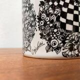 Large Flora German Vase from the Mid-Century by Bjørn Wiinblad for Rosenthal, 1960s