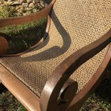 Creole armchair in cannage