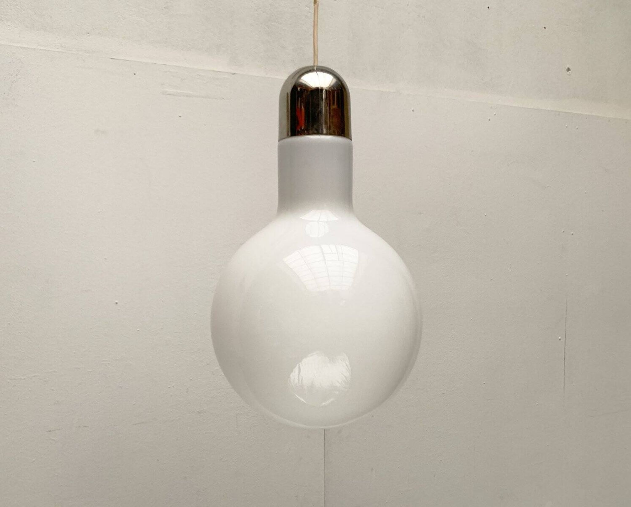 Swiss Minimalist Space Age Pendant Lamp by Temde, 1960s