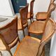 Set of 6 Cane Chairs in Louis XV style