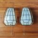 Paire d'appliques Targetti vintage