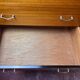 Commode rétro vintage en teck du milieu du siècle par Beeanese – 1960 Élégante