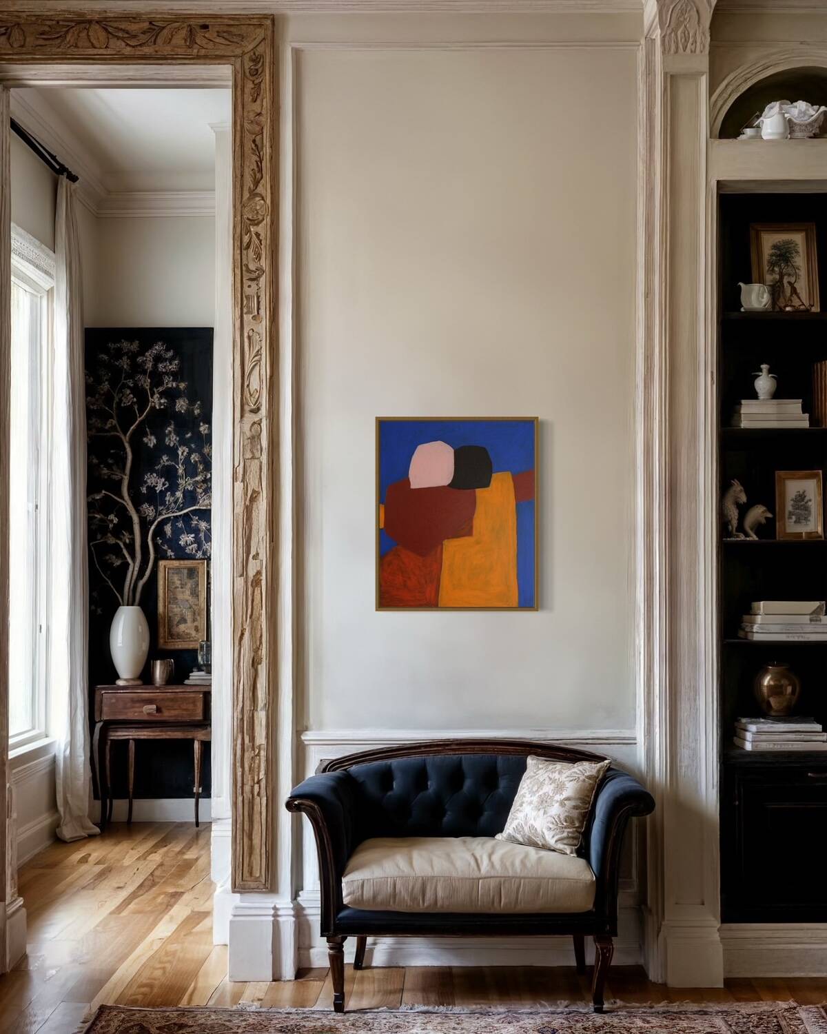 come closer contemporary painting signed