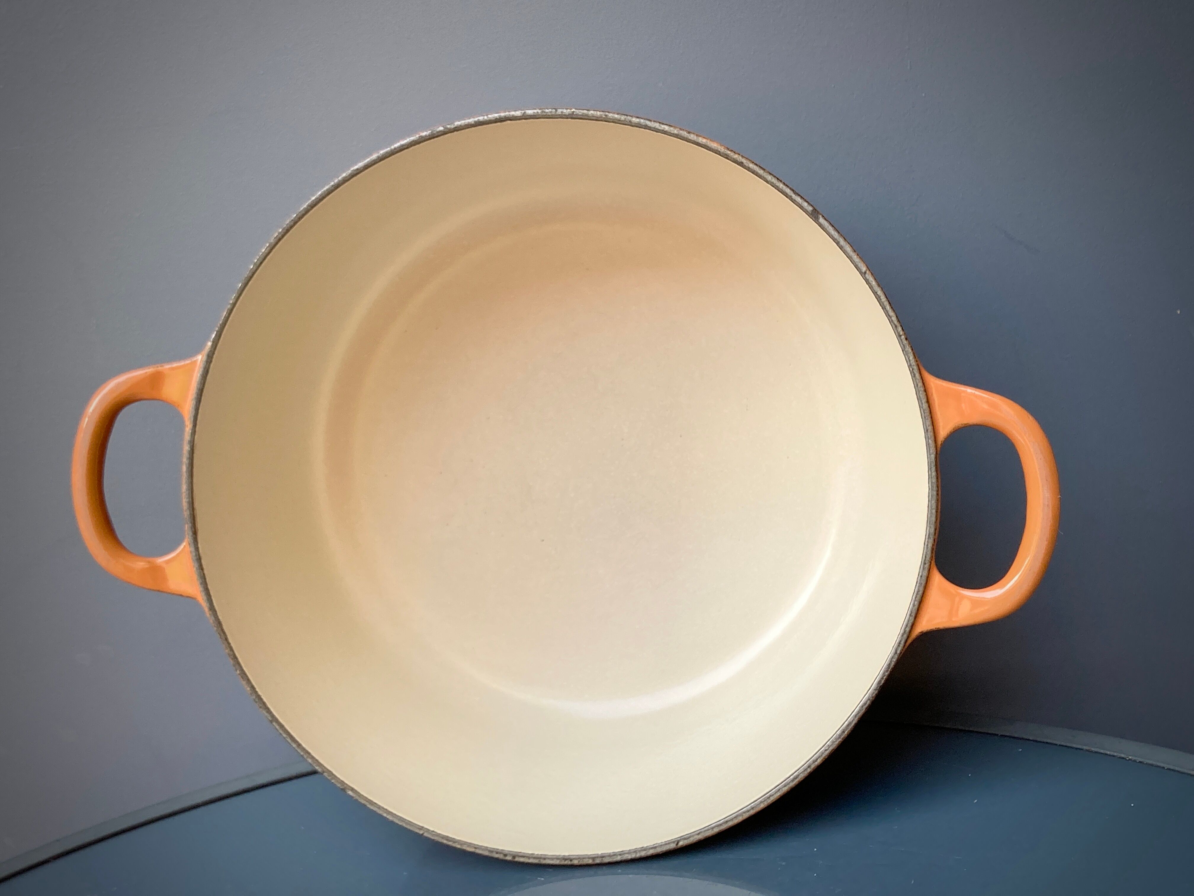 Le Creuset - Casserole. covered in enameled cast iron