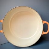 Le Creuset - Casserole. covered in enameled cast iron