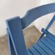 Set of 4 vintage folding chairs