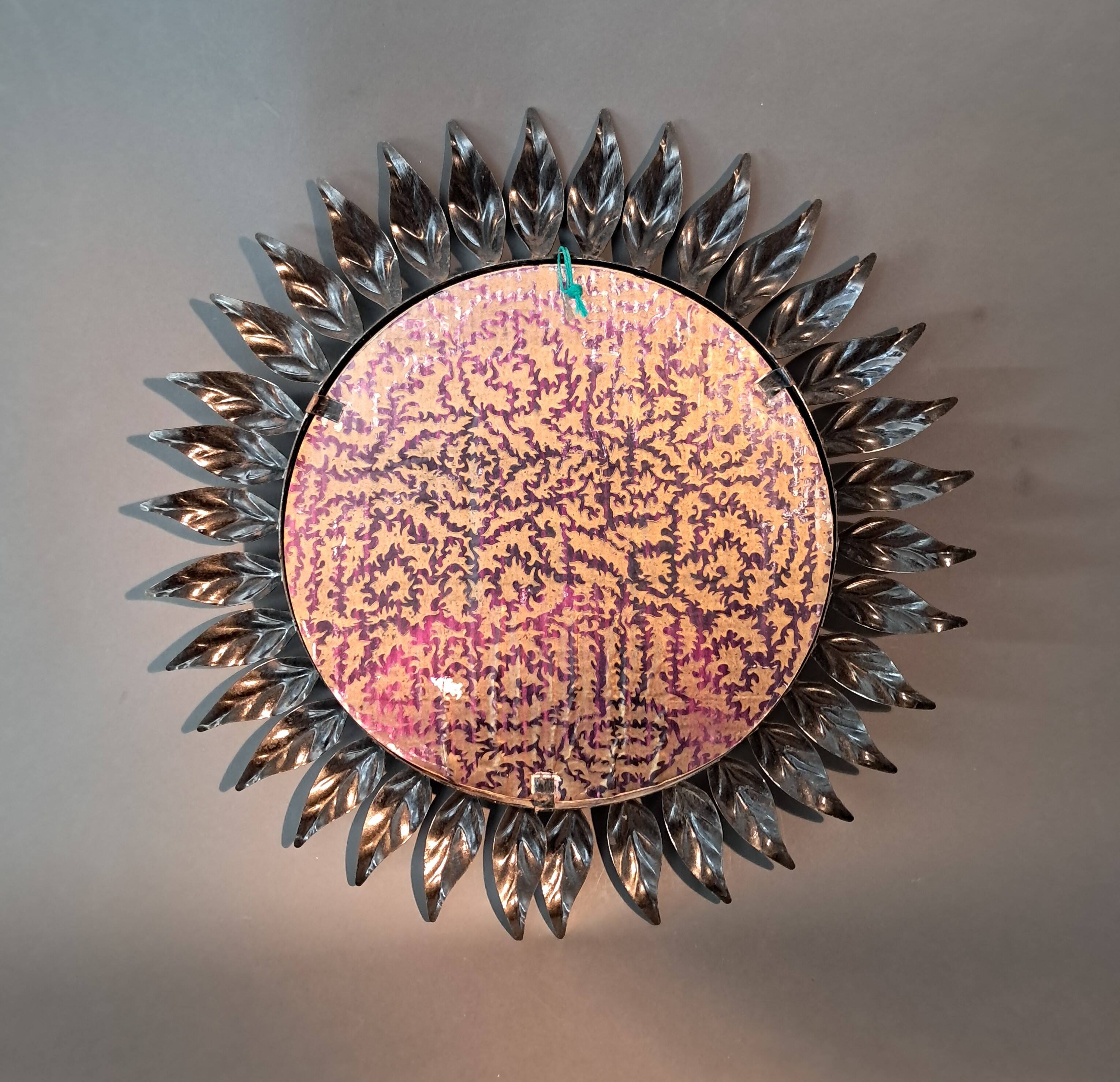 Golden sunflower mirror 1960.