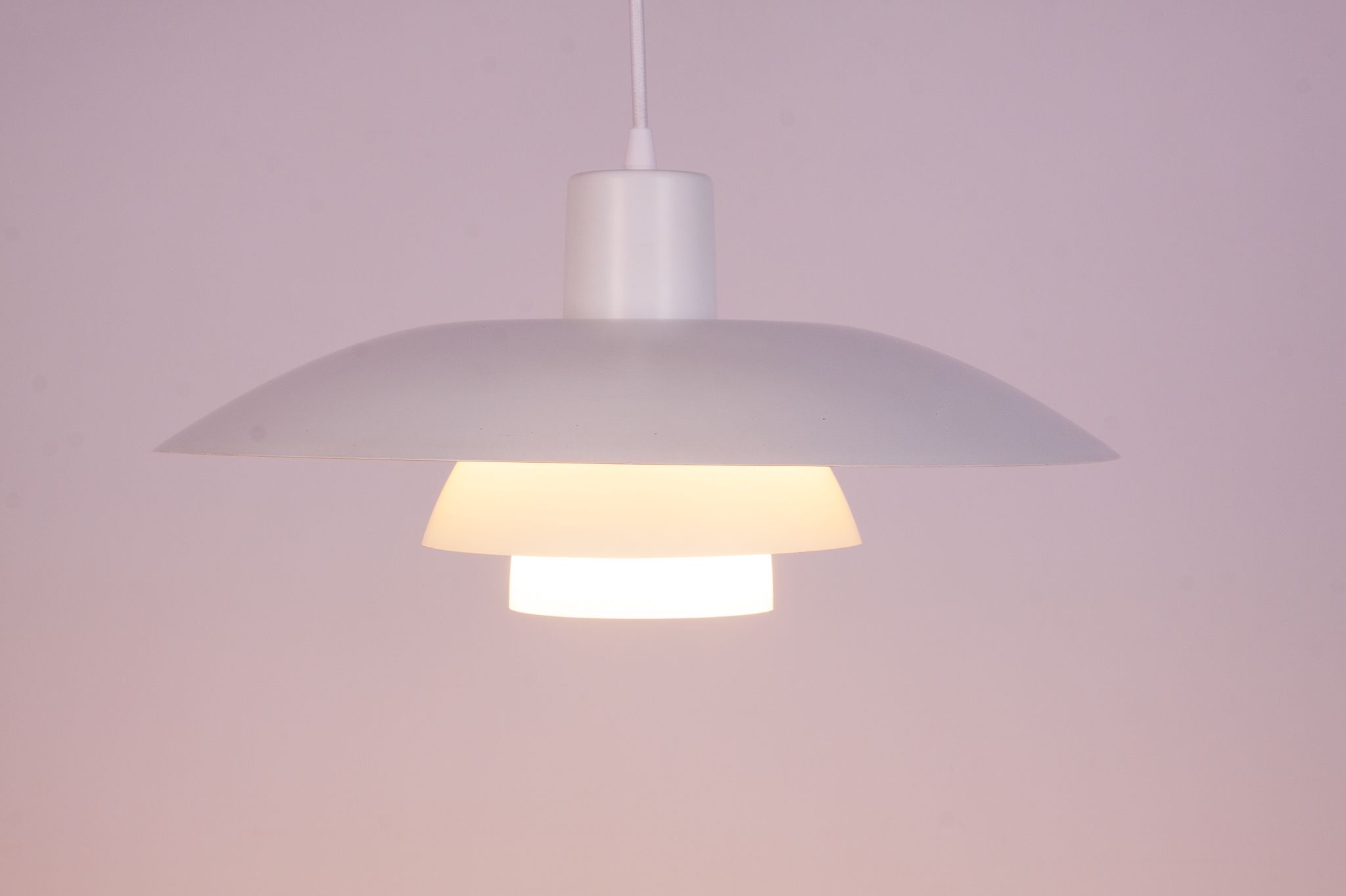 Danish PH4 Pendant Lamp by Poul Henningsen for Louis Poulsen, 1960s