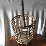 Rattan sewing basket