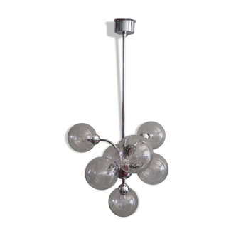 Lustre Spoutnik des années 1970 par Massive Belgium