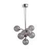 Sputnik chandelier of the 1970s by Massive Belgium