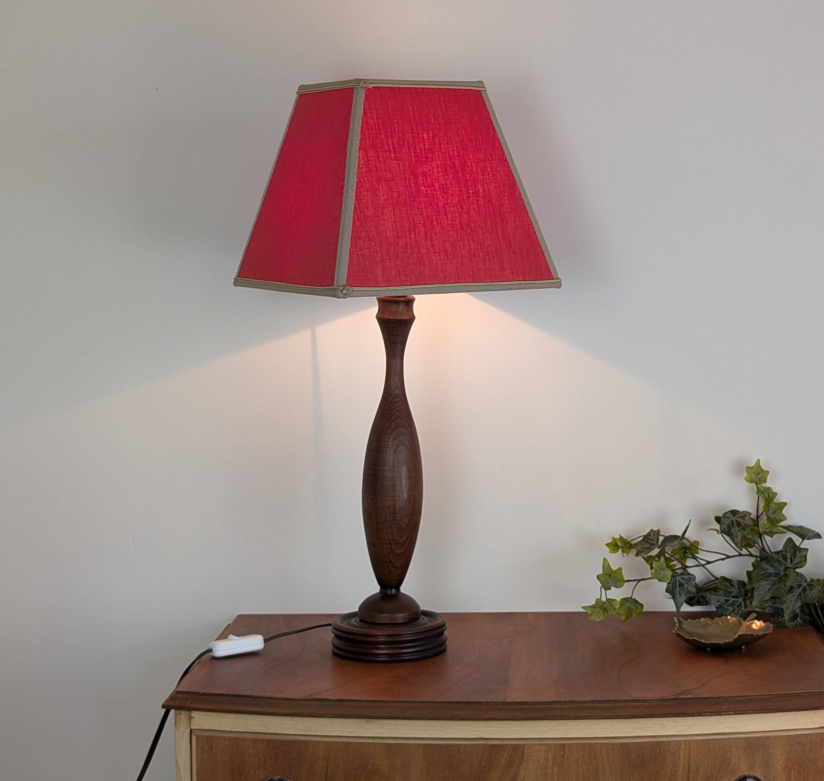 Wooden lamp