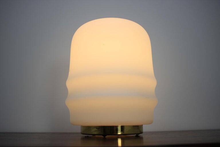Mid-Century Table Lamp from Valasske Mezirici, Karel Volf, 1970s