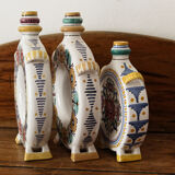Set of 3 Slovak ceramic soliflores